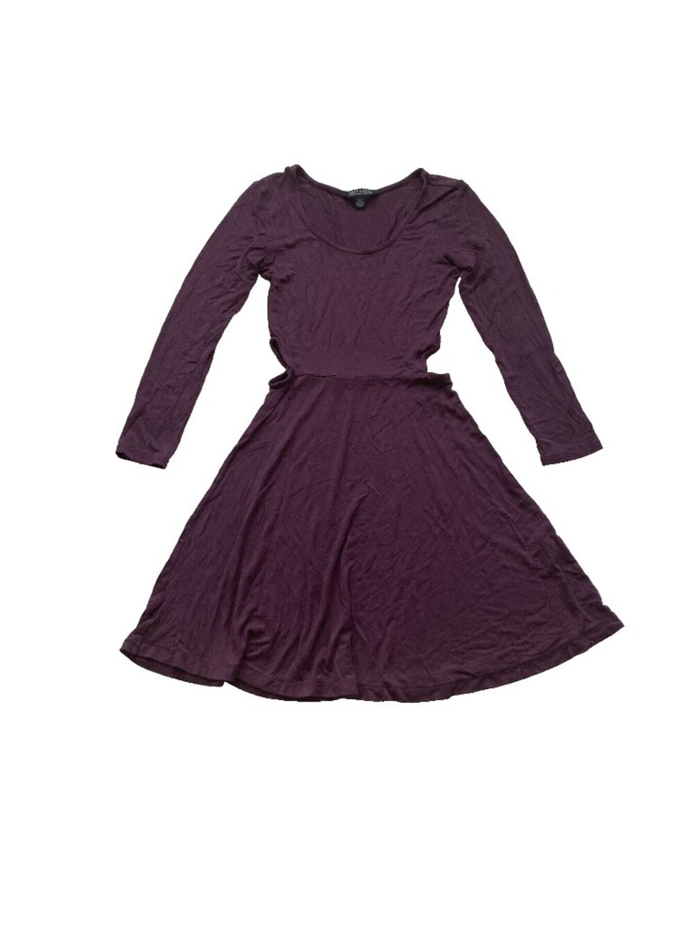 American Eagle Women's Dress Size XS Purple Soft & Sexy Mini Dress Cut Out Sides